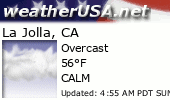 Click for Forecast for La Jolla, California from weatherUSA.net